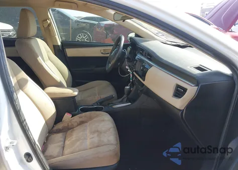 2016 Toyota Corolla Le from USA, damaged, VIN 5YFBURHEXGP416932